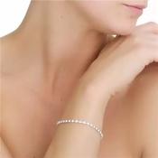 Bracelet Multi Clear Stones - Newbridge Silverware - Wrights of Howth image