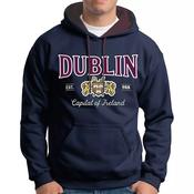 Dublin Capital Hoodie Navy - Wrights of Howth image