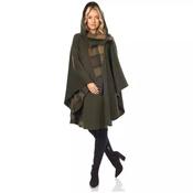 Knee Length Cape in Double-Face Cloth with Convertible Hood - Jimmy Hourihan - Wrights of Howth image