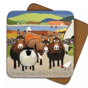 Haven't Seen Ewe Donkeys Coaster - Thomas Joseph - Wrights of Howth image