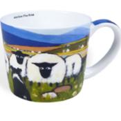Thomas Joseph Colourful Sheep Mug - Are Ewe The Boss