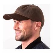 Brown Wax Baseball Cap - Hatman of Ireland - Wrights of Howth image