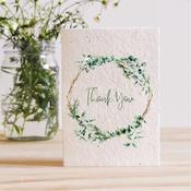 Love Ireland 'Thank you' Plantable Seed Card - Wrights of Howth image