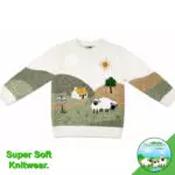 Kid's Sheep Jumper - Daydream Ireland - 5/6 yr, White image
