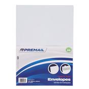 Premail C5 Peel &amp; Seal Envelopes - 229 x 162mm - White - Pack of 25