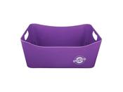 Premto Large Storage Basket - 340x225x140mm - Grape Juice Purple