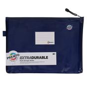 Premto A4+ Extra Durable Mesh Wallet with Zip - Admiral Blue