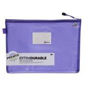 Premto A4+ Extra Durable Mesh Wallet with Zip - Heather Haze