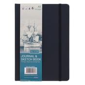 Icon A5 Journal &amp; Sketch Book with Elastic Closure - 120gsm - 192 Pages