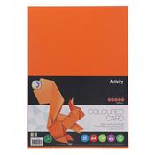 Premier Activity A4 Card - 160 gsm - Saffron - 50 Sheets