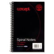 Concept A7 Spiral Pocket Notebook - 100 Pages