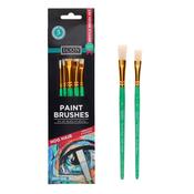 Icon Paint Brush Set - Hog Hair - Pack of 5