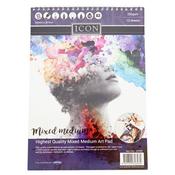 Icon A3 Mixed Medium Art Pad - 250gsm - 12 Sheets image