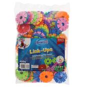 Clever Kidz Link-Ups Interlocking Disc Game Learning Resources - Pack of 135