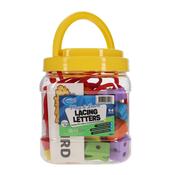 Clever Kidz Play And Learn Lacing Letters - Pack of 64