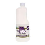 Icon PVA Craft Glue - Fast Drying, Clear &amp; Washable - 1 Litre Bottle