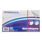 Premail BRE Peel &amp; Seal Envelopes - White - Pack of 50