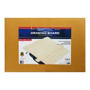 Premier Universal 14x20 Wooden Drawing Board with Metal Edges, T-Square &amp; Carry Handle
