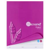 Ormond No.15 Project Book - Top Blank, Bottom Extra Wide Ruled - 40 Pages