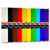 Icon Multipack | Crepe Paper - 50cm x 2m - Assorted Colours - Pack of 10
