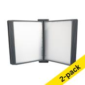 123ink A4 wall display with 10 pockets (2-pack)