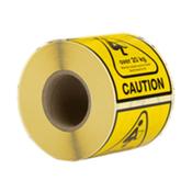 123ink "CAUTION, +20kg" package labels (500 labels) image
