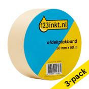 123ink masking tape, 50mm x 50m (3-pack) image