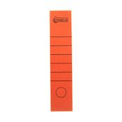 123ink red self-adhesive spine labels, 61mm x 285mm (10-pack) image