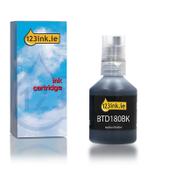 123ink version replaces Brother BTD180BK black ink bottle image