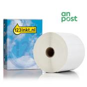 123ink version replaces Brother BUS-1J150102-121 pre-punched An post labels, 102mm x 150mm