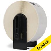 123ink version replaces Brother DK-11201 standard address label | 5-pack image