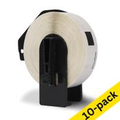 123ink version replaces Brother DK-11204 multi-purpose labels | 10-pack image