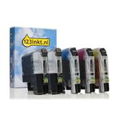 123ink version replaces Brother LC-227XL / LC-225XL BK/C/M/Y ink cartridge 5-pack image