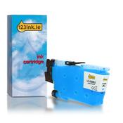 123ink version replaces Brother LC-528XLC ultra high capacity cyan ink cartridge image