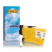 123ink version replaces Brother LC-528XLY ultra high capacity yellow ink cartridge image