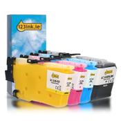 123ink version replaces Brother LC-528XL BK/C/M/Y ultra high capacity ink cartridge 4-pack image