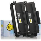 123ink version replaces Brother TN-2010XL high-capacity black toner 2-pack image