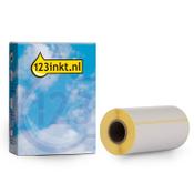 123ink version replaces Brother BDE-1J152102-058 pre-cut labels, 102mm x 152mm image