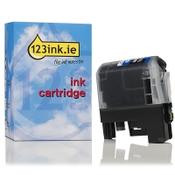 123ink version replaces Brother LC-227XLBK high-capacity black ink cartridge image