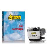 123ink version replaces Brother LC-421XLBK high capacity black ink cartridge image