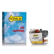 123ink version replaces Brother LC-422XLY high capacity yellow ink cartridge image