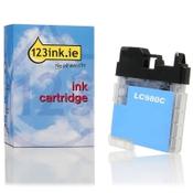 123ink version replaces Brother LC-980C cyan ink cartridge image