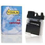 123ink version replaces Brother LC-980XLBK high-capacity black ink cartridge image