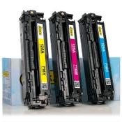 123ink version replaces HP 125A (CF373AM) C/M/Y toner 3-pack image