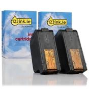123ink version replaces HP 17 (C6625A/AE) colour ink cartridge 2-pack image