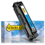 123ink version replaces HP 220X (W2201X) high-capacity cyan toner image