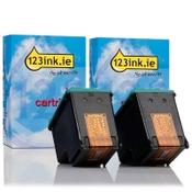 123ink version replaces HP 344 (C9505E/EE) high capacity colour ink cartridge 2-pack image