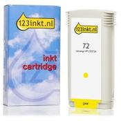 123ink version replaces HP 72 (C9373A) high capacity yellow ink cartridge image
