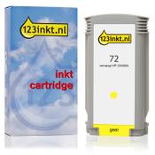 123ink version replaces HP 72 (C9400A) yellow ink cartridge image