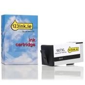123ink version replaces HP 907XL (T6M19AE) extra high-capacity black ink cartridge image